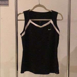 Nike black workout tank